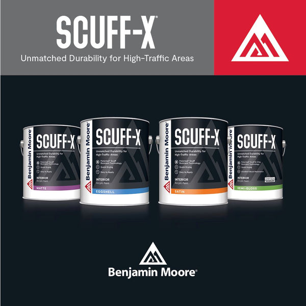 Unmatchable durability and protection against scuffs. – Benjamin Moore Scuff-X