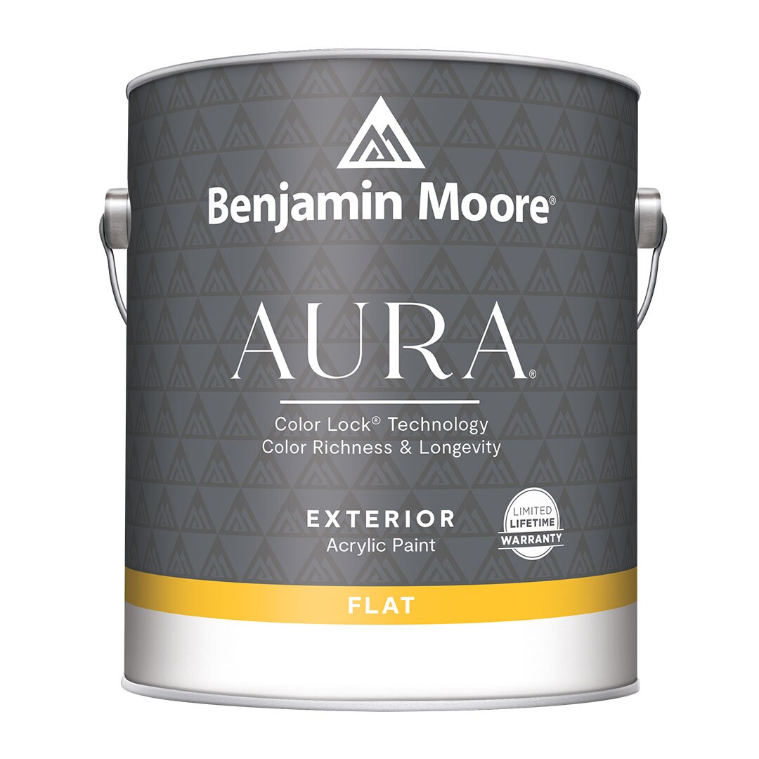 Aura Waterborne Exterior Paint - Flat Finish N629