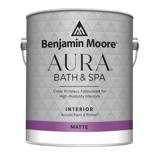 Aura® Bath & Spa Waterborne Interior Paint - Matte Finish 0532