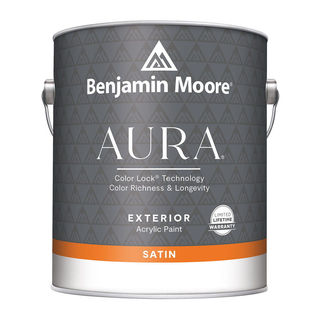Aura Waterborne Exterior Paint - Satin Finish N631