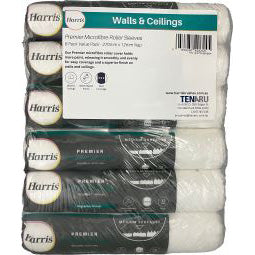 Harris Premier Microfibre Roller Sleeves, Value Packs