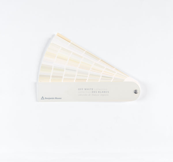 Benjamin Moore Off White Colour Collection Fan Deck